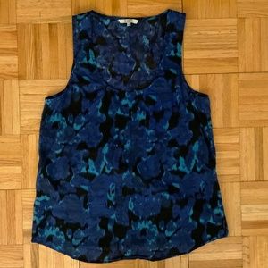 BB Dakota tank top floral graphic abstract cotton